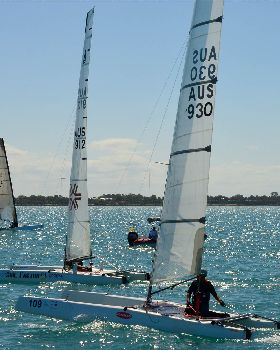 2018 "A" Class Catamaran Worlds (Race 2, Tues 20th)