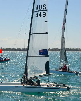 2018 "A" Class Catamaran Worlds (Race 2, Tues 20th)