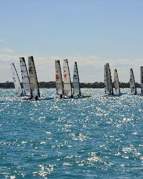 2018 "A" Class Catamaran Worlds (Race 3, Tues 20th)