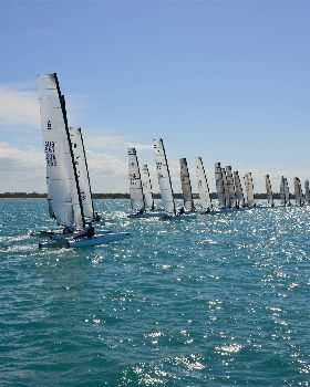 2018 "A" Class Catamaran Worlds (Race 3, Tues 20th)
