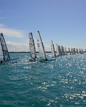 2018 "A" Class Catamaran Worlds (Race 3, Tues 20th)
