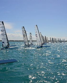 2018 "A" Class Catamaran Worlds (Race 3, Tues 20th)