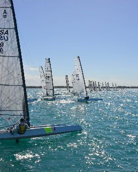 2018 "A" Class Catamaran Worlds (Race 3, Tues 20th)