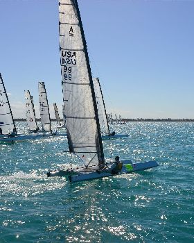 2018 "A" Class Catamaran Worlds (Race 3, Tues 20th)