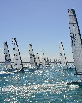 2018 "A" Class Catamaran Worlds (Race 3, Tues 20th)