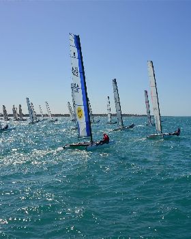 2018 "A" Class Catamaran Worlds (Race 3, Tues 20th)