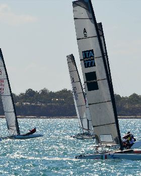 2018 "A" Class Catamaran Worlds (Race 3, Tues 20th)