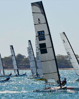 2018 "A" Class Catamaran Worlds (Race 3, Tues 20th)