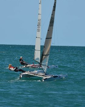 2018 "A" Class Catamaran Worlds (Race 3, Tues 20th)