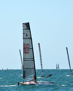 2018 "A" Class Catamaran Worlds (Race 3, Tues 20th)