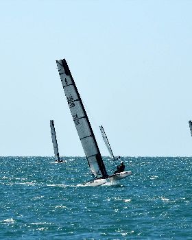 2018 "A" Class Catamaran Worlds (Race 3, Tues 20th)