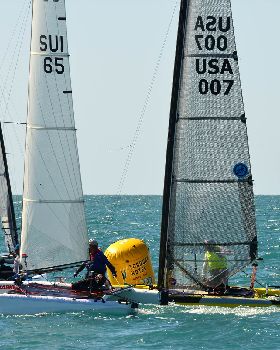 2018 "A" Class Catamaran Worlds (Race 3, Tues 20th)