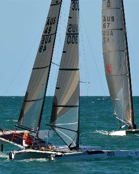 2018 "A" Class Catamaran Worlds (Race 3, Tues 20th)