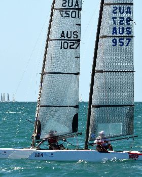 2018 "A" Class Catamaran Worlds (Race 3, Tues 20th)
