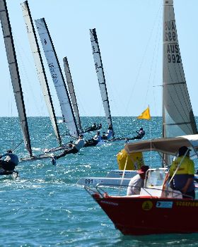 2018 "A" Class Catamaran Worlds (Race 3, Tues 20th)