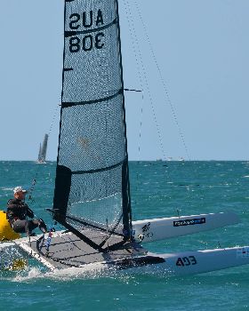 2018 "A" Class Catamaran Worlds (Race 3, Tues 20th)