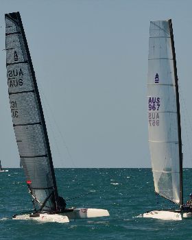 2018 "A" Class Catamaran Worlds (Race 3, Tues 20th)