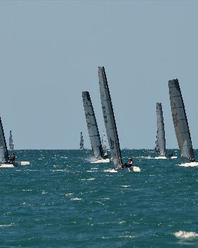 2018 "A" Class Catamaran Worlds (Race 3, Tues 20th)