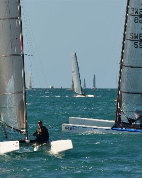 2018 "A" Class Catamaran Worlds (Race 3, Tues 20th)