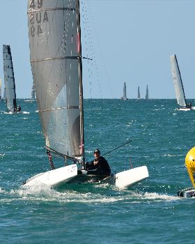 2018 "A" Class Catamaran Worlds (Race 3, Tues 20th)