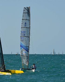 2018 "A" Class Catamaran Worlds (Race 3, Tues 20th)