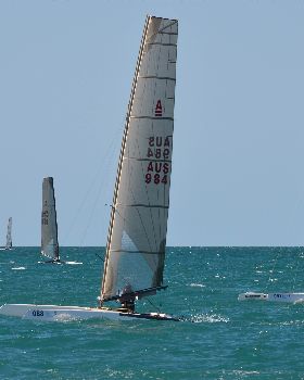 2018 "A" Class Catamaran Worlds (Race 3, Tues 20th)