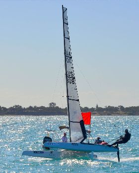 2018 "A" Class Catamaran Worlds (Race 3, Tues 20th)