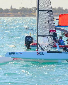 2018 "A" Class Catamaran Worlds (Race 3, Tues 20th)