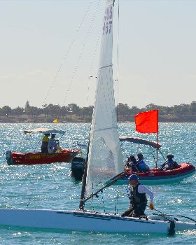 2018 "A" Class Catamaran Worlds (Race 3, Tues 20th)