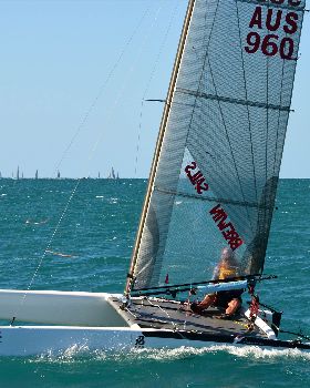 2018 "A" Class Catamaran Worlds (Race 3, Tues 20th)