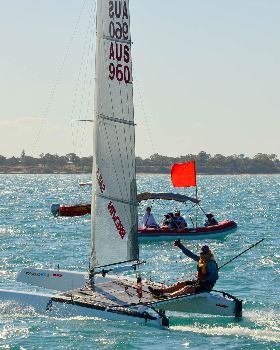 2018 "A" Class Catamaran Worlds (Race 3, Tues 20th)