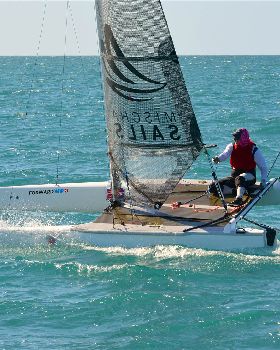 2018 "A" Class Catamaran Worlds (Race 3, Tues 20th)