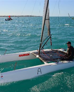 2018 "A" Class Catamaran Worlds (Race 3, Tues 20th)