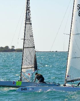 2018 "A" Class Catamaran Worlds (Race 3, Tues 20th)