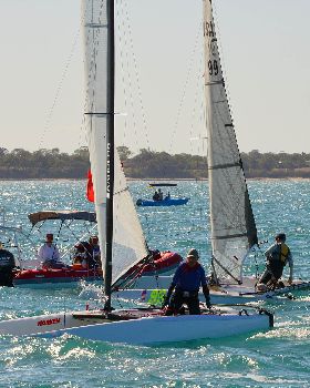 2018 "A" Class Catamaran Worlds (Race 3, Tues 20th)