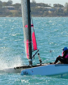2018 "A" Class Catamaran Worlds (Race 3, Tues 20th)