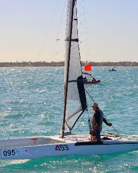 2018 "A" Class Catamaran Worlds (Race 3, Tues 20th)