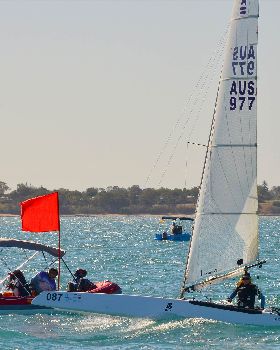 2018 "A" Class Catamaran Worlds (Race 3, Tues 20th)