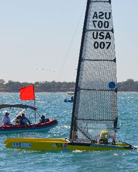 2018 "A" Class Catamaran Worlds (Race 3, Tues 20th)