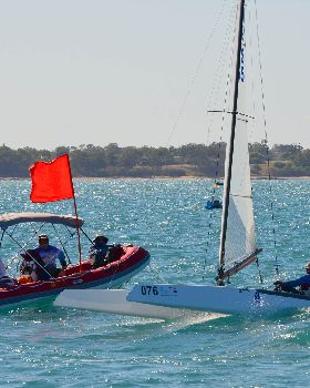 2018 "A" Class Catamaran Worlds (Race 3, Tues 20th)