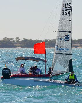2018 "A" Class Catamaran Worlds (Race 3, Tues 20th)