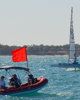 2018 "A" Class Catamaran Worlds (Race 3, Tues 20th)