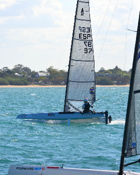 2018 "A" Class Catamaran Worlds (Race 3, Tues 20th)