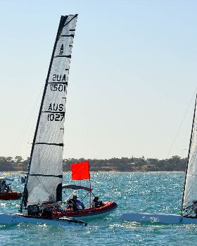 2018 "A" Class Catamaran Worlds (Race 3, Tues 20th)