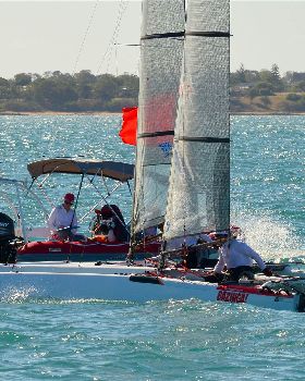 2018 "A" Class Catamaran Worlds (Race 3, Tues 20th)