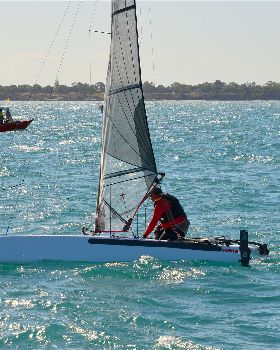 2018 "A" Class Catamaran Worlds (Race 3, Tues 20th)