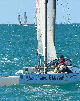 2018 "A" Class Catamaran Worlds (Race 3, Tues 20th)