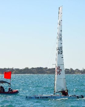 2018 "A" Class Catamaran Worlds (Race 3, Tues 20th)