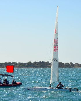 2018 "A" Class Catamaran Worlds (Race 3, Tues 20th)