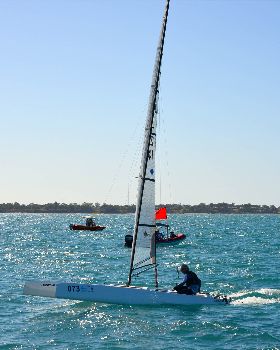 2018 "A" Class Catamaran Worlds (Race 3, Tues 20th)